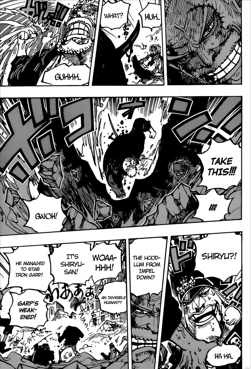 One Piece Manga Chapter 1087 page 8 - Battleship Bags