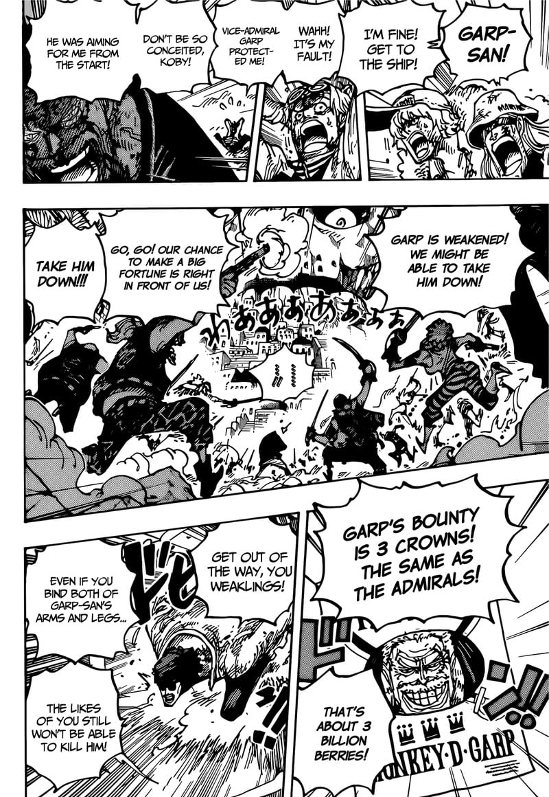 One Piece Manga Chapter 1087 page 9 - Battleship Bags