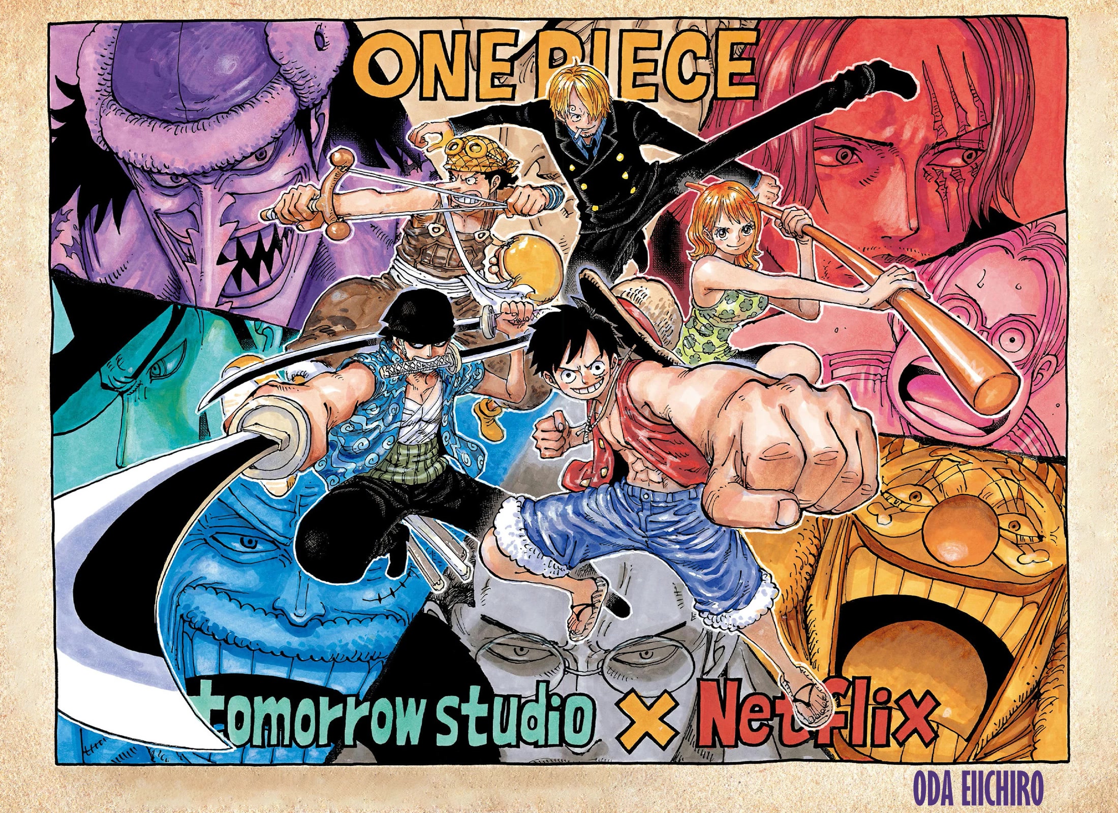 One Piece Manga Chapter 1088 page 1 - Final Lesson