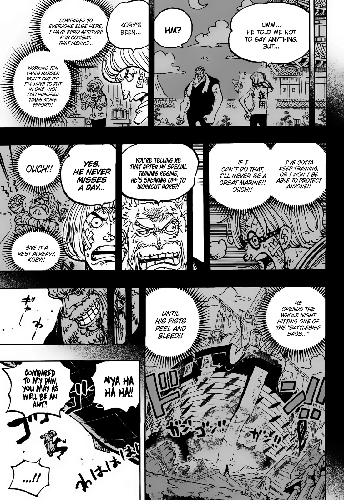 One Piece Manga Chapter 1088 page 11 - Final Lesson