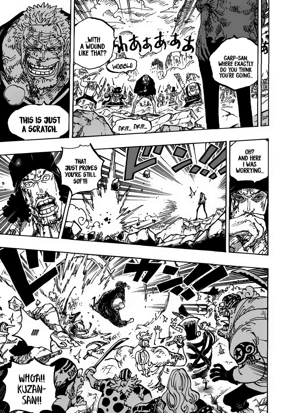 One Piece Manga Chapter 1088 page 8 - Final Lesson