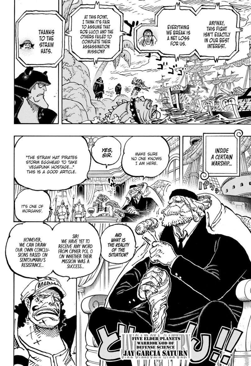 One Piece Manga Chapter 1089 page 10 - Hostage Situation