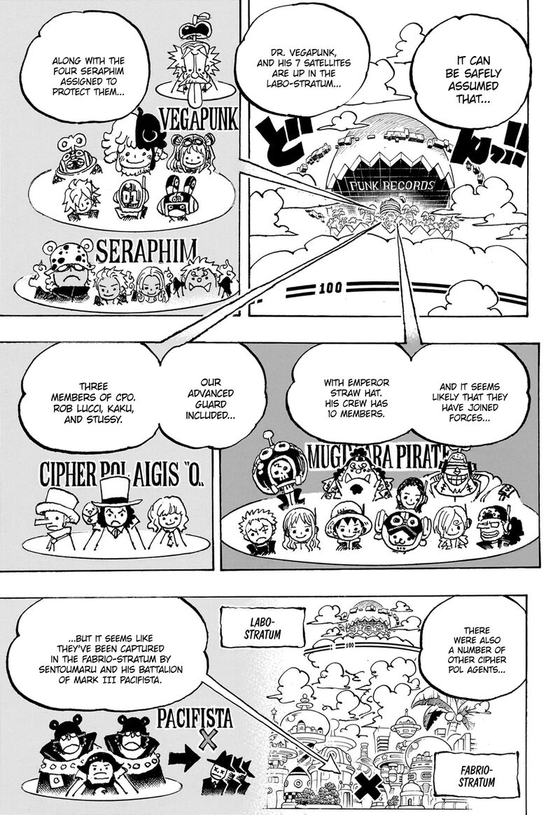 One Piece Manga Chapter 1089 page 11 - Hostage Situation