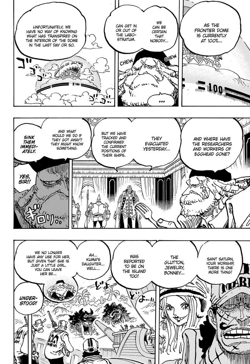 One Piece Manga Chapter 1089 page 12 - Hostage Situation