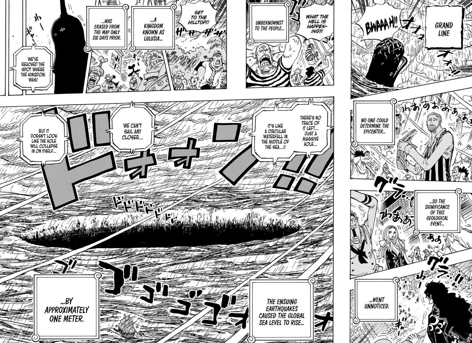 One Piece Manga Chapter 1089 page 5 - Hostage Situation