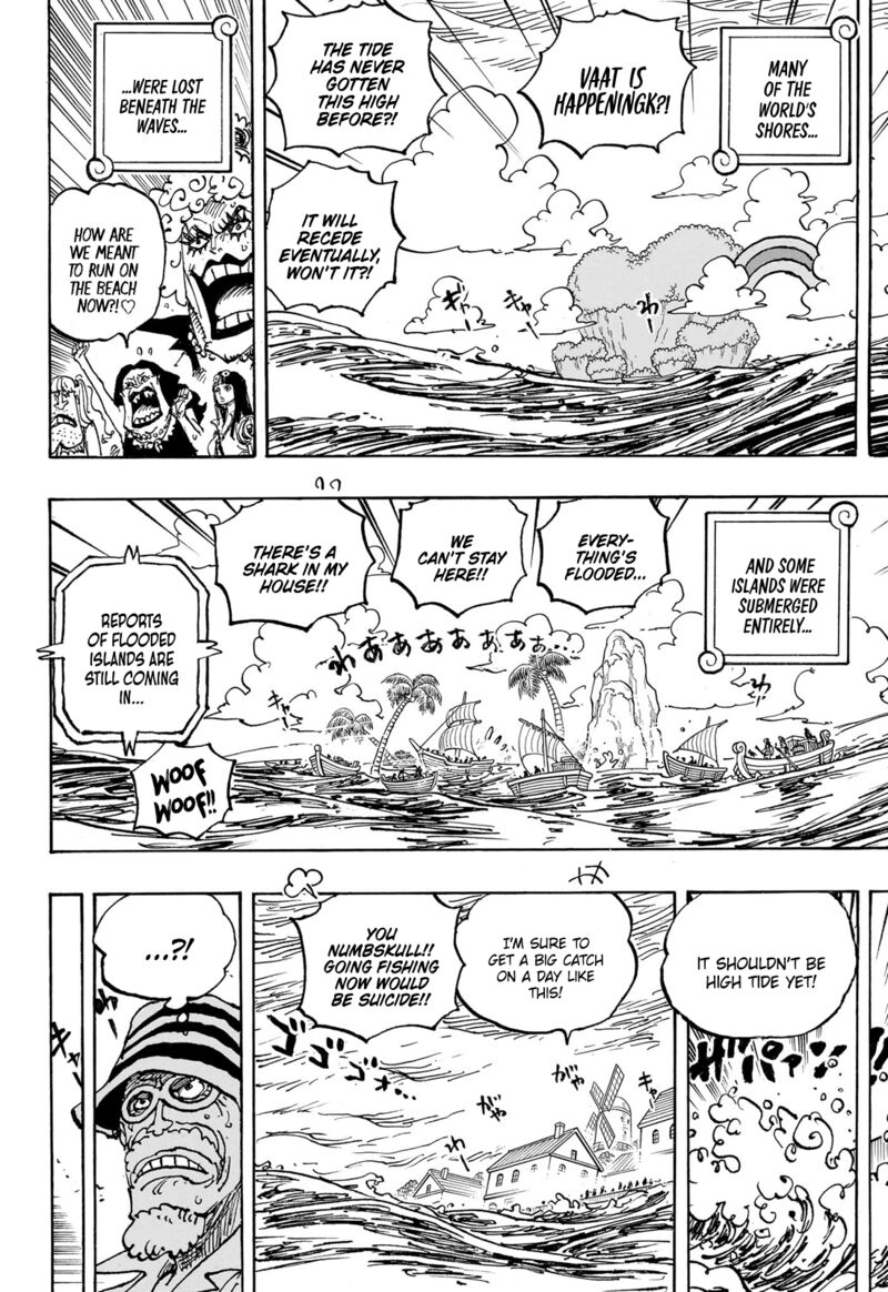 One Piece Manga Chapter 1089 page 6 - Hostage Situation