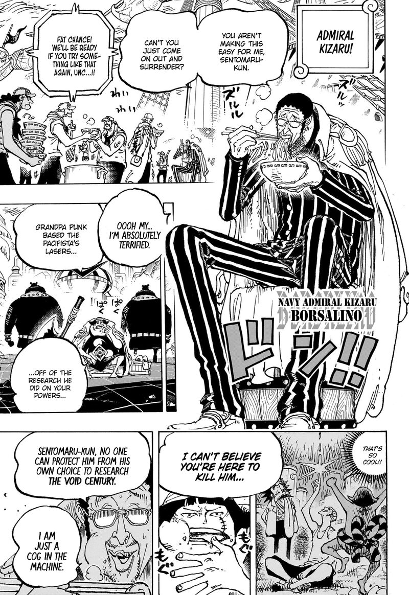 One Piece Manga Chapter 1089 page 9 - Hostage Situation