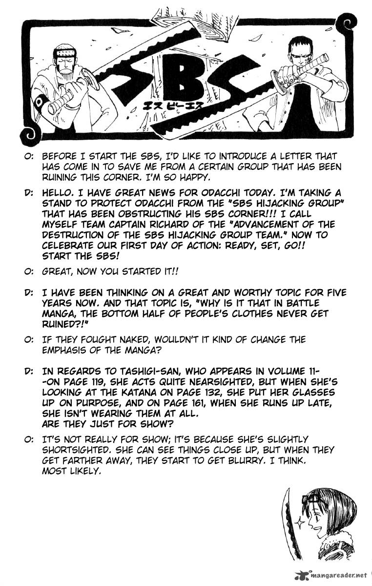 One Piece Manga Chapter 109 page 26 - Responsibility Problem