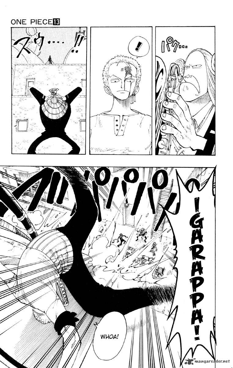 One Piece Manga Chapter 109 page 9 - Responsibility Problem