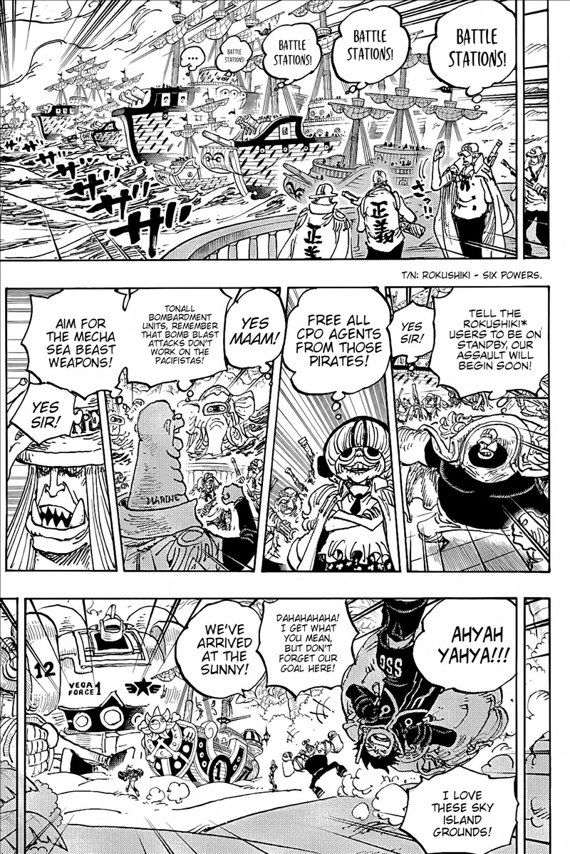 One Piece Manga Chapter 1090 page 12 - Kizaru