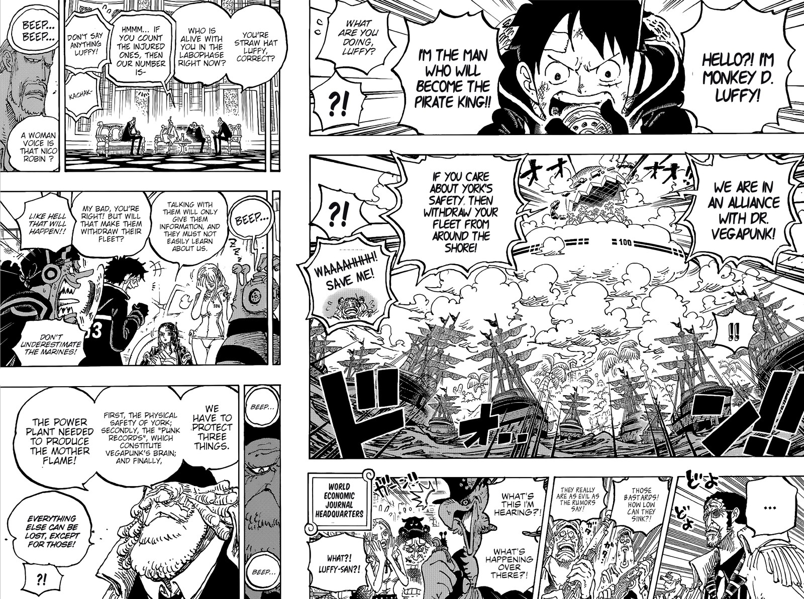 One Piece Manga Chapter 1090 page 2 - Kizaru