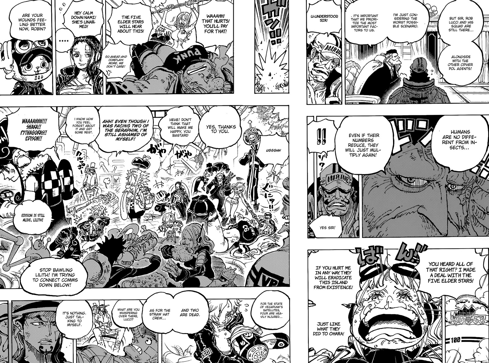 One Piece Manga Chapter 1090 page 3 - Kizaru