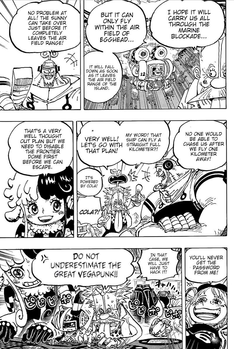 One Piece Manga Chapter 1090 page 8 - Kizaru