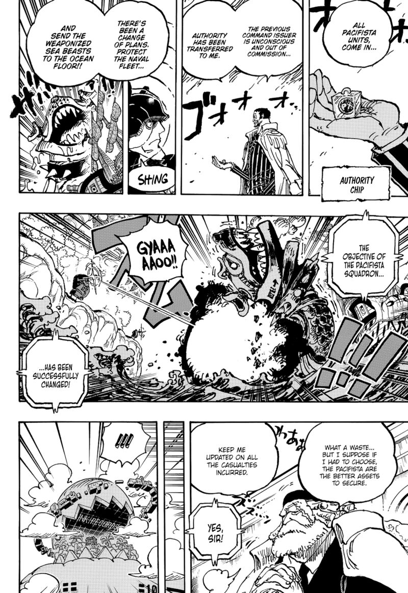 One Piece Manga Chapter 1091 page 11 - Sentomaru