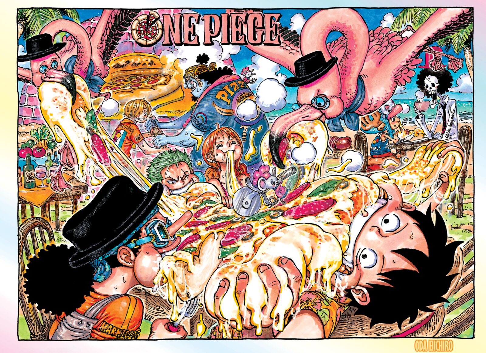 One Piece Manga Chapter 1091 page 2 - Sentomaru
