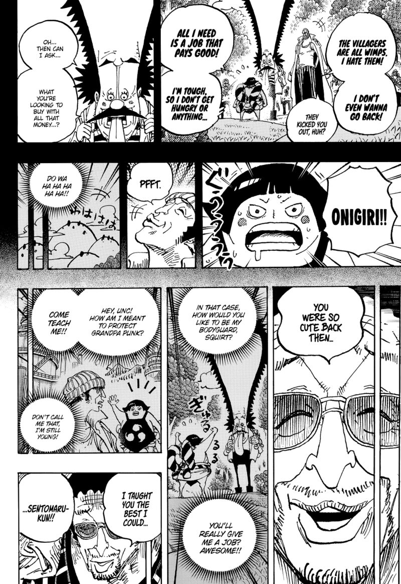 One Piece Manga Chapter 1091 page 9 - Sentomaru