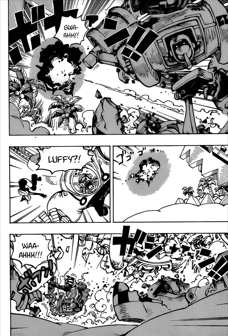 One Piece Manga Chapter 1092 page 11 - Kuma the Tyrant's Holy Land Rampage