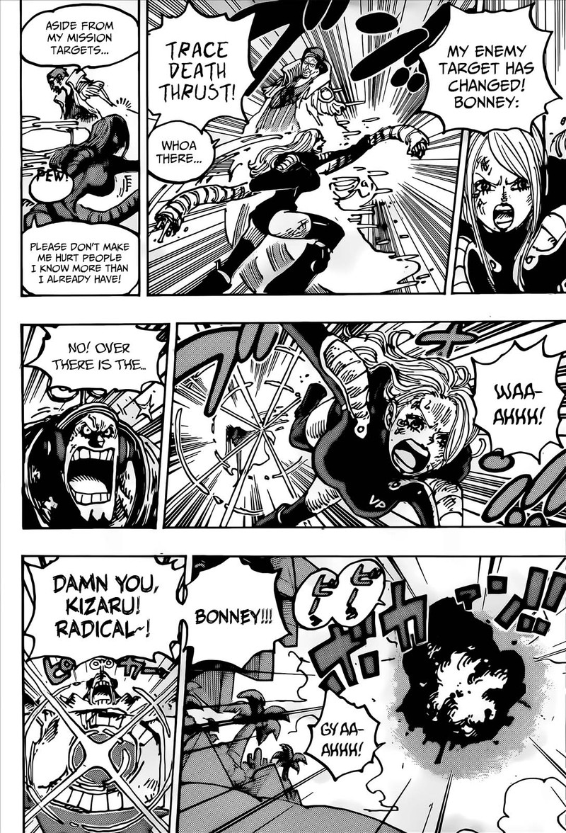 One Piece Manga Chapter 1092 page 13 - Kuma the Tyrant's Holy Land Rampage
