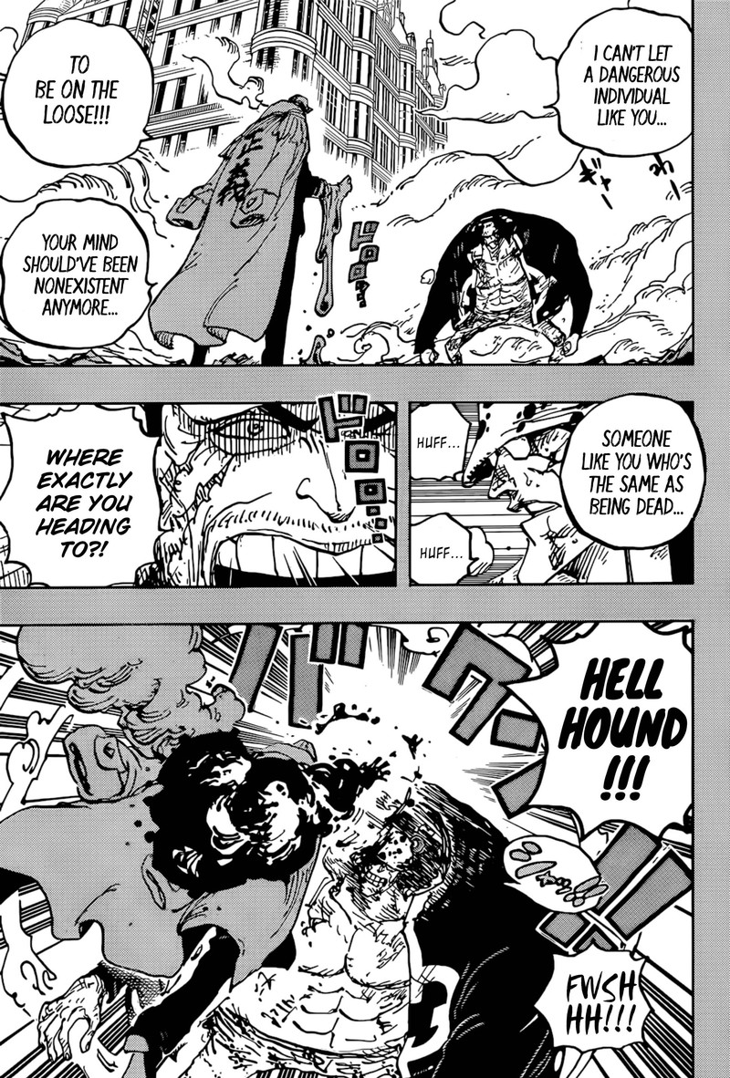 One Piece Manga Chapter 1092 page 4 - Kuma the Tyrant's Holy Land Rampage