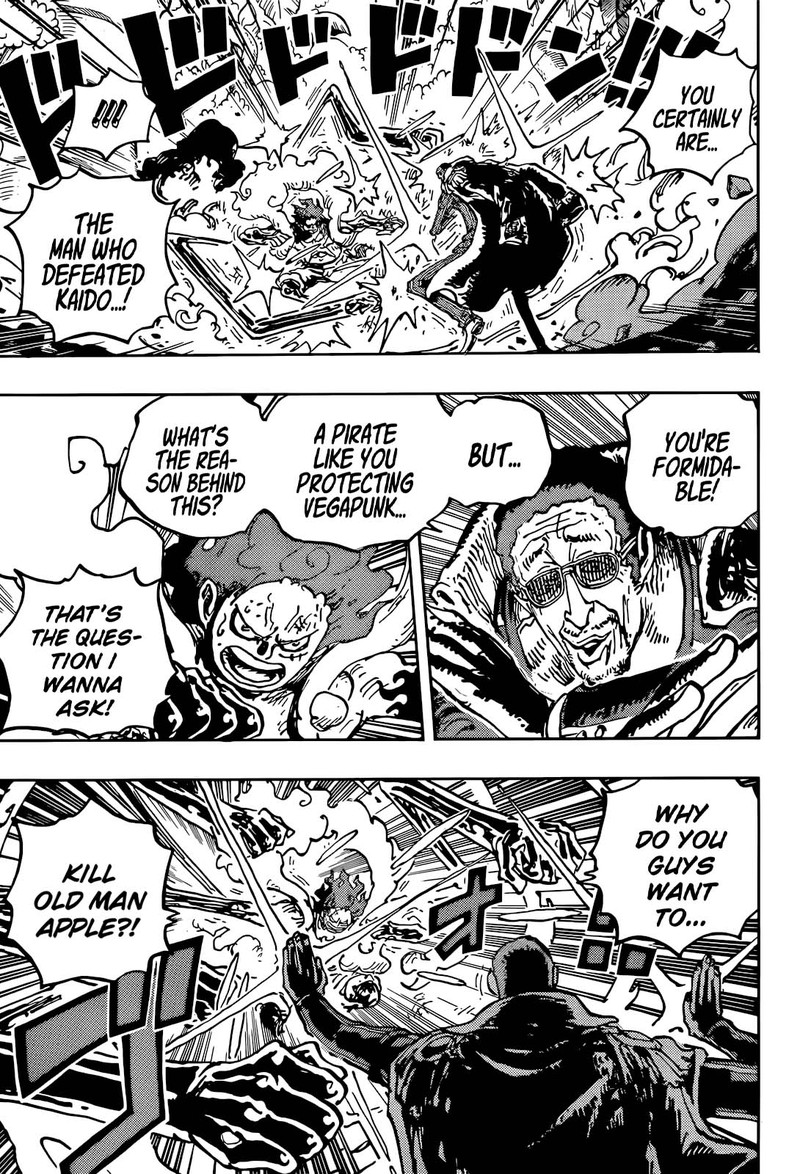 One Piece Manga Chapter 1092 page 8 - Kuma the Tyrant's Holy Land Rampage