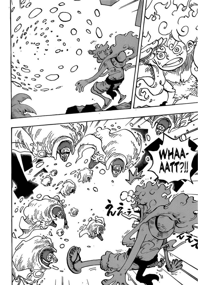 One Piece Manga Chapter 1093 page 10 - Luffy vs. Kizaru