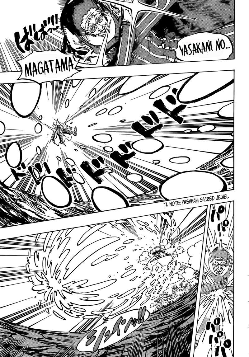 One Piece Manga Chapter 1093 page 9 - Luffy vs. Kizaru