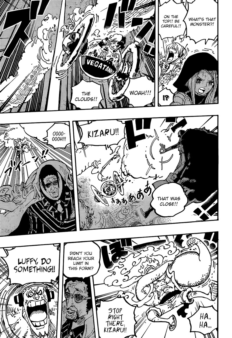 One Piece Manga Chapter 1094 page 13 - Five Elders, Warrior God of Science and Defense, Saint Jaygarcia Saturn