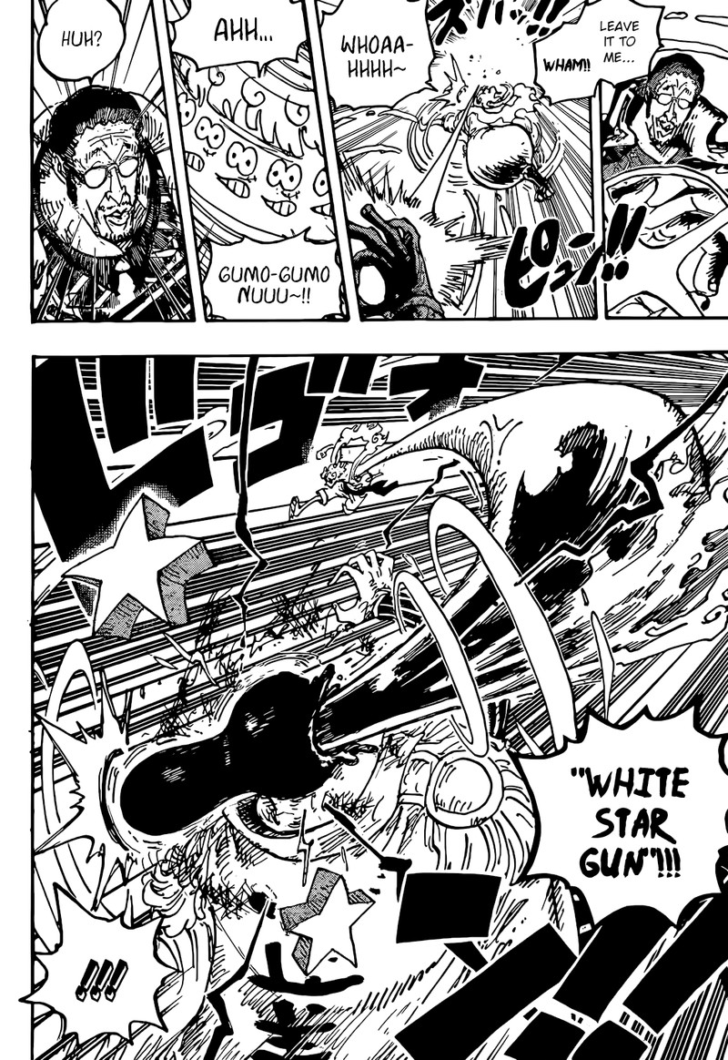 One Piece Manga Chapter 1094 page 14 - Five Elders, Warrior God of Science and Defense, Saint Jaygarcia Saturn