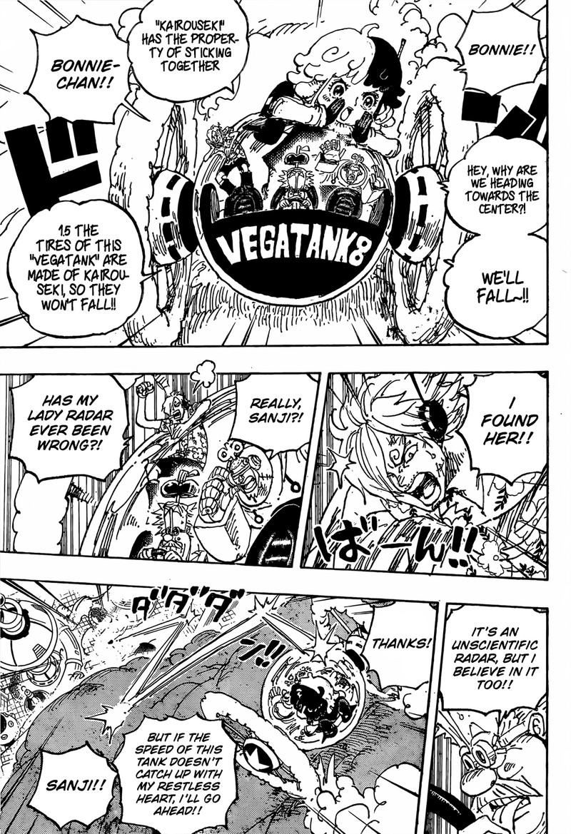 One Piece Manga Chapter 1094 page 3 - Five Elders, Warrior God of Science and Defense, Saint Jaygarcia Saturn