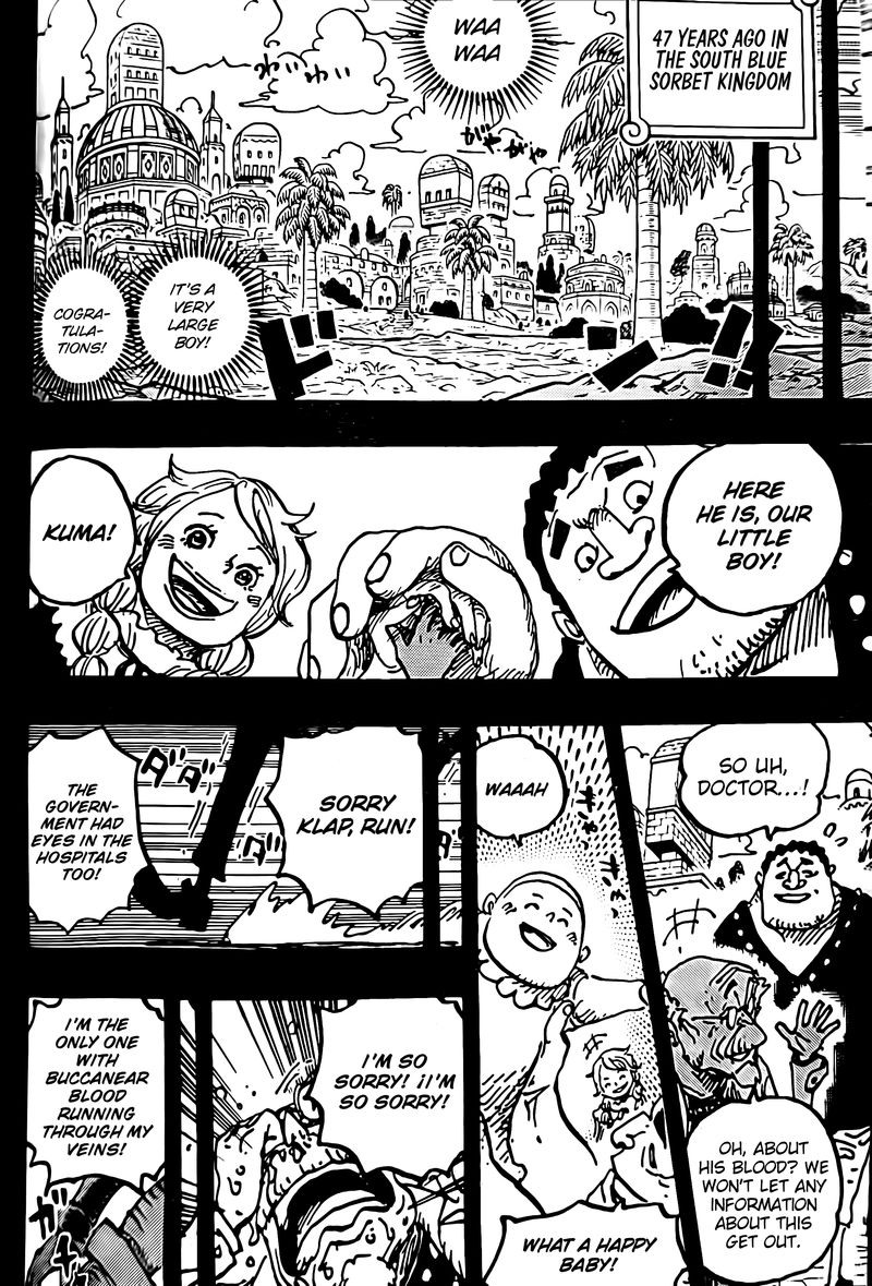 One Piece Manga Chapter 1095 page 10 - Better Off Dead in This World