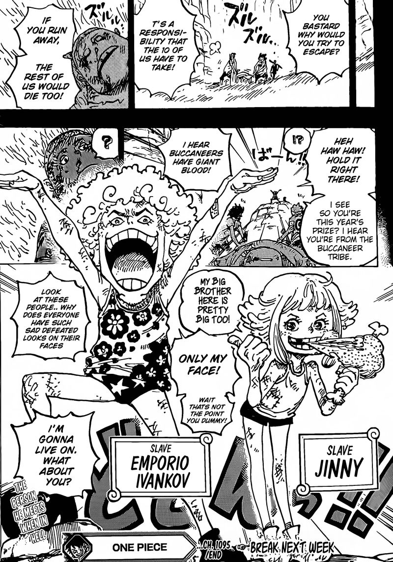 One Piece Manga Chapter 1095 page 15 - Better Off Dead in This World