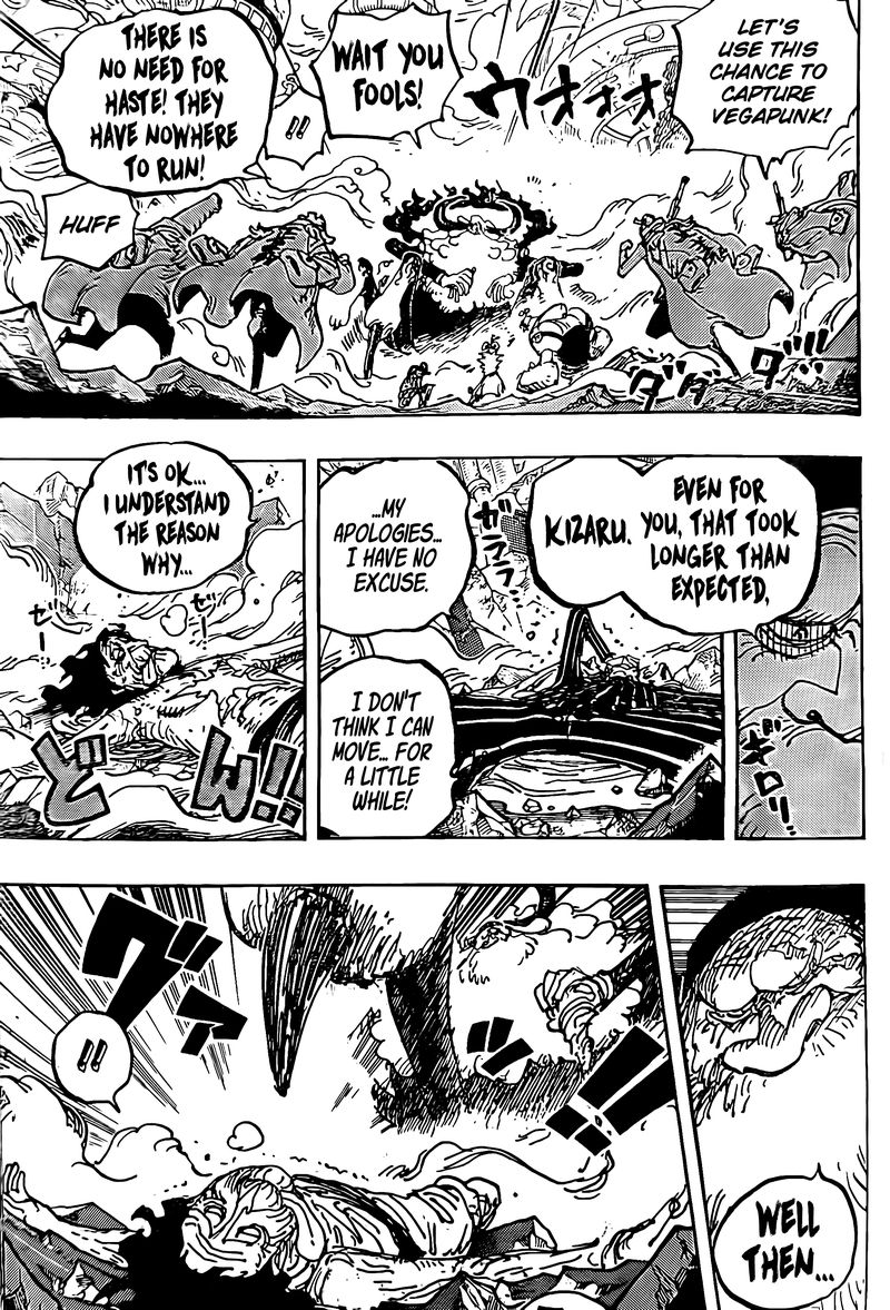 One Piece Manga Chapter 1095 page 5 - Better Off Dead in This World