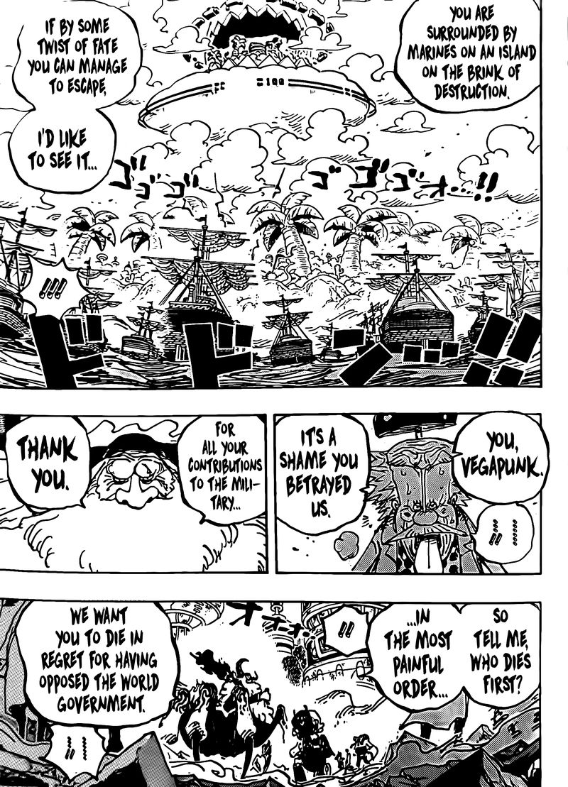 One Piece Manga Chapter 1095 page 7 - Better Off Dead in This World