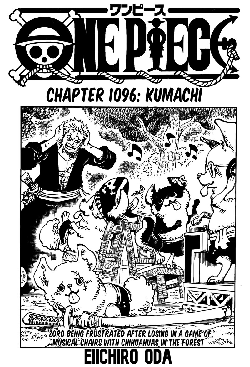 One Piece Manga Chapter 1096 page 1 - Kumachi