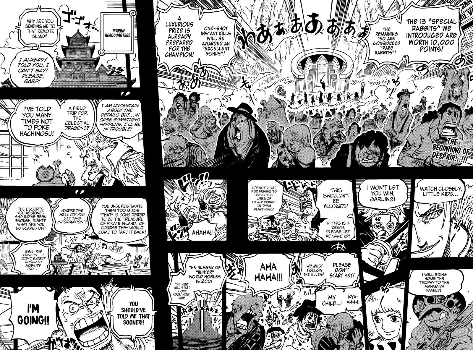 One Piece Manga Chapter 1096 page 2 - Kumachi