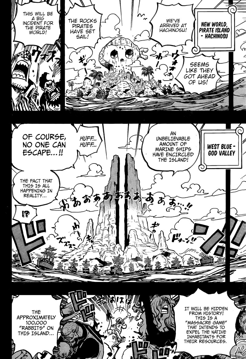 One Piece Manga Chapter 1096 page 3 - Kumachi