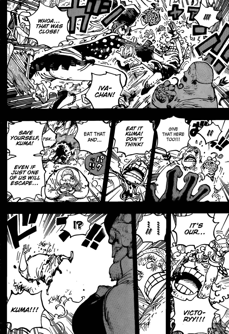 One Piece Manga Chapter 1096 page 9 - Kumachi