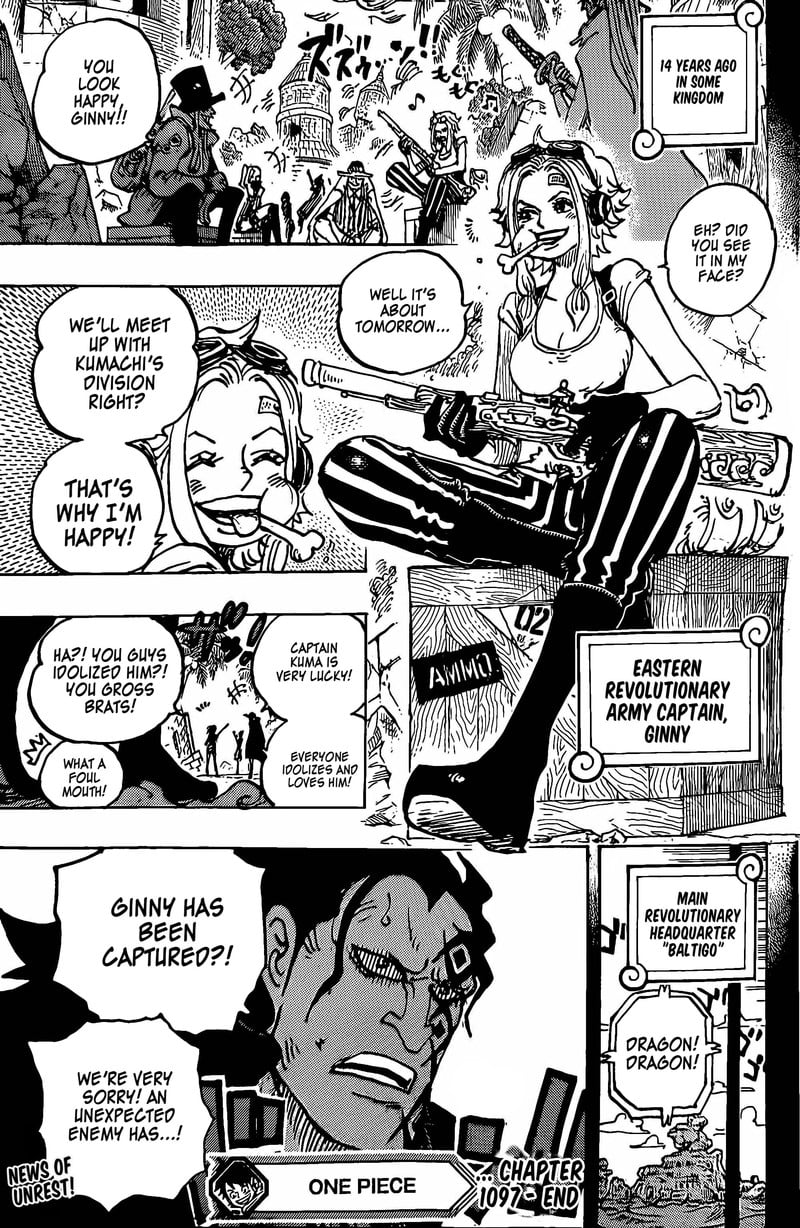 One Piece Manga Chapter 1097 page 12 - Ginny