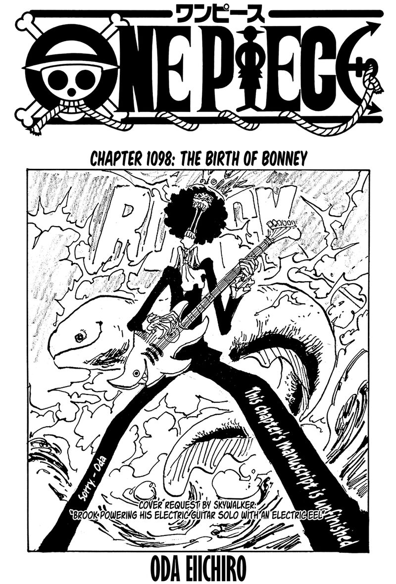 One Piece Manga Chapter 1098 page 1 - Bonney's Birth