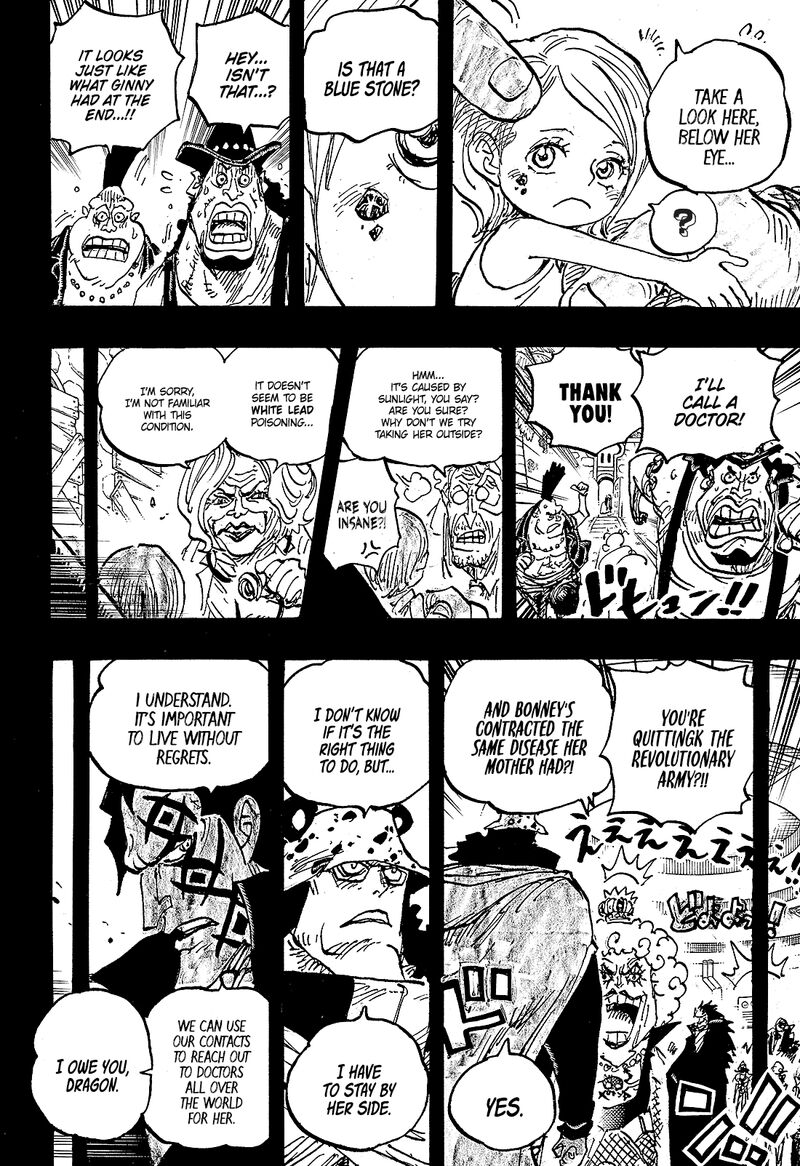 One Piece Manga Chapter 1098 page 10 - Bonney's Birth