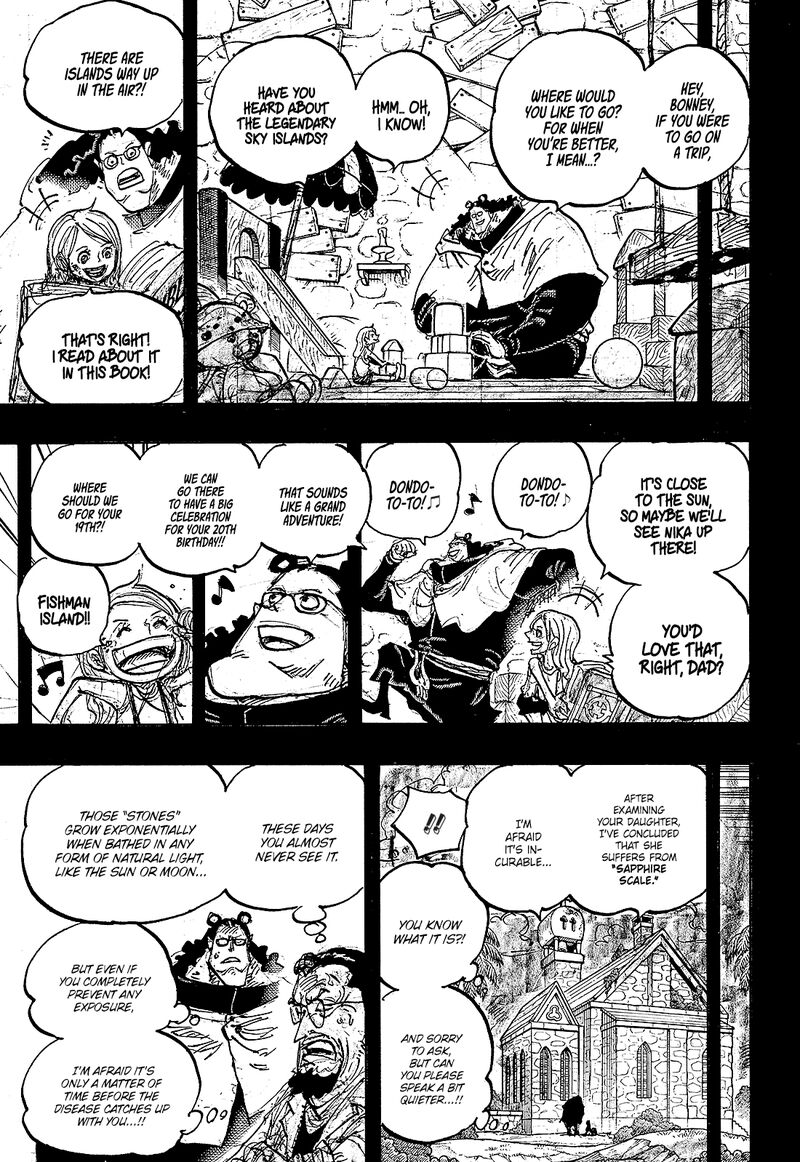 One Piece Manga Chapter 1098 page 13 - Bonney's Birth