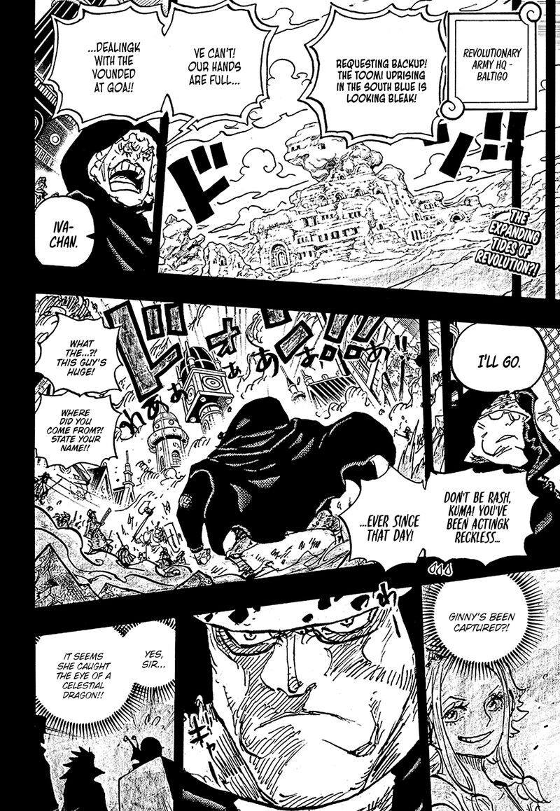 One Piece Manga Chapter 1098 page 2 - Bonney's Birth