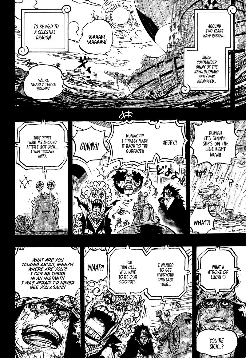 One Piece Manga Chapter 1098 page 4 - Bonney's Birth