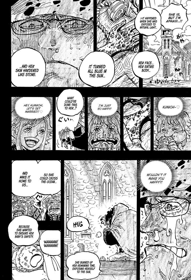 One Piece Manga Chapter 1098 page 6 - Bonney's Birth