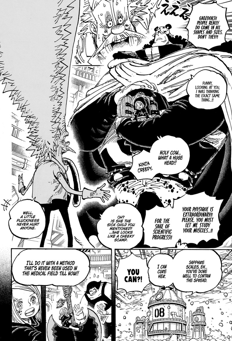 One Piece Manga Chapter 1099 page 13 - Pacifist