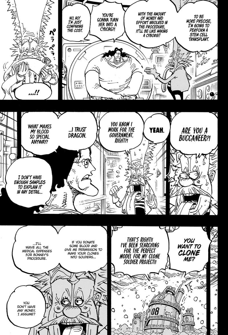 One Piece Manga Chapter 1099 page 14 - Pacifist