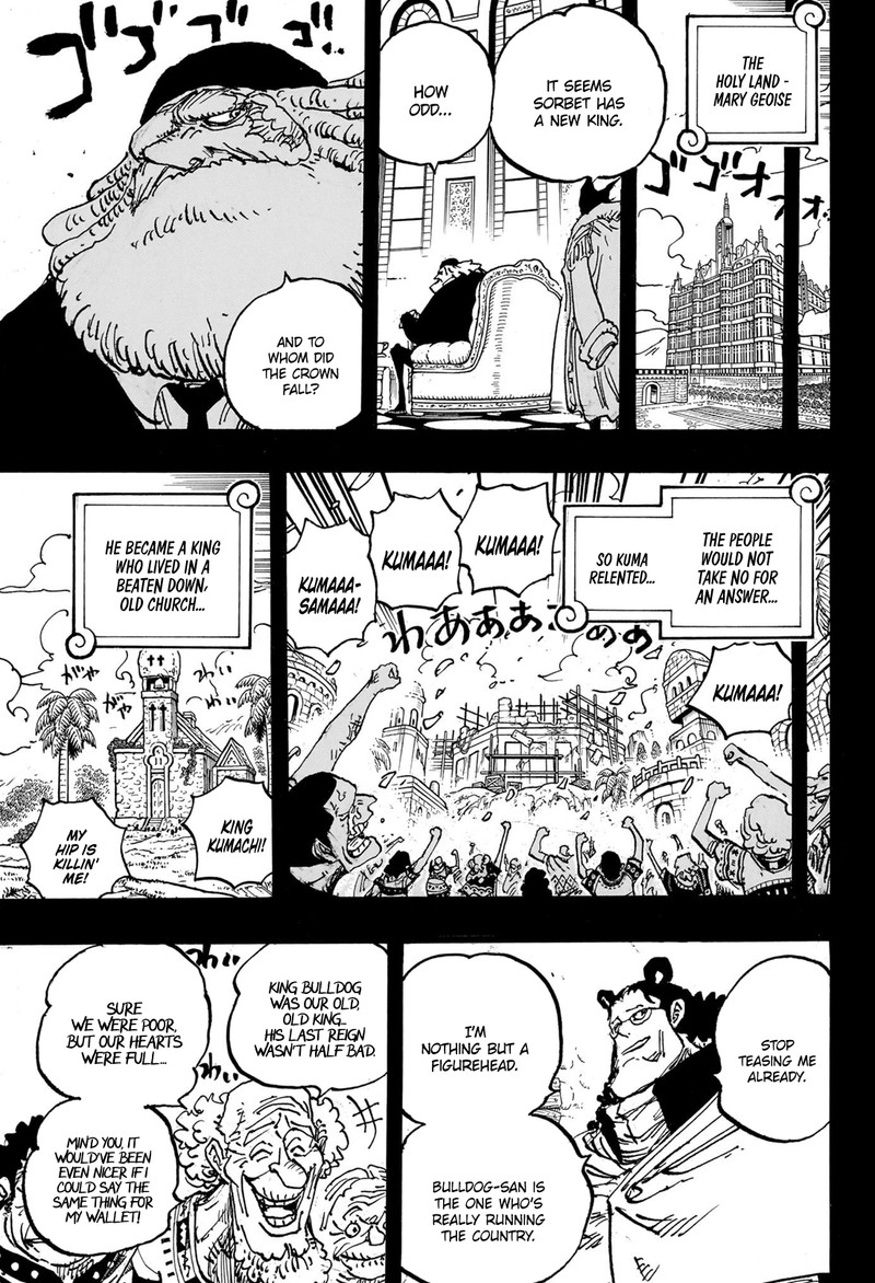 One Piece Manga Chapter 1099 page 4 - Pacifist