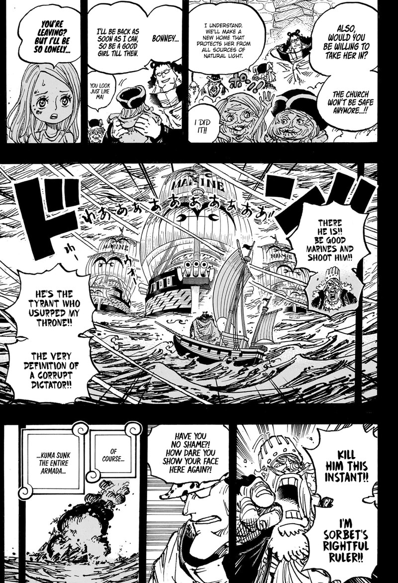 One Piece Manga Chapter 1099 page 8 - Pacifist