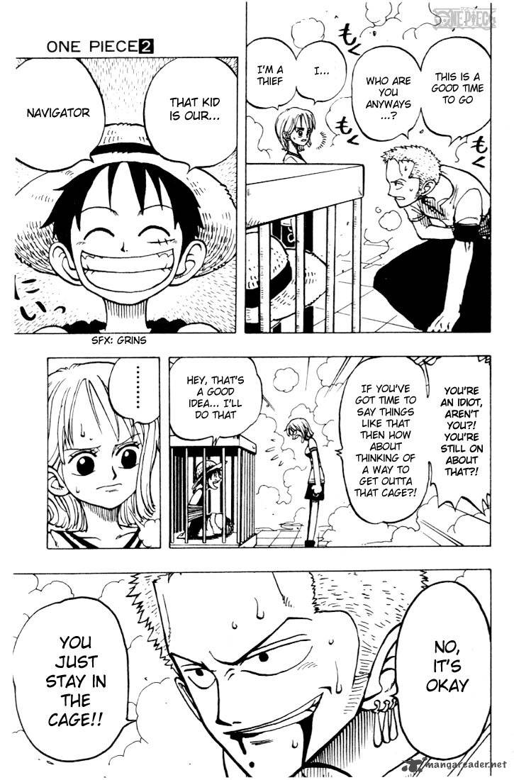 One Piece Manga Chapter 11 page 15 - Flight