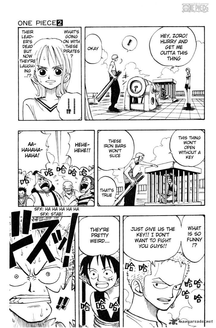 One Piece Manga Chapter 11 page 3 - Flight